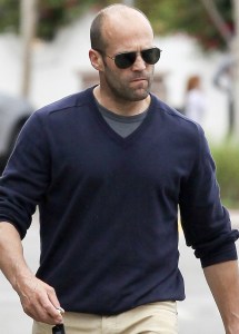 *EXCLUSIVE* Jason Statham has a late lunch in Malibu