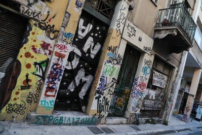 Athens graffiti everywhere