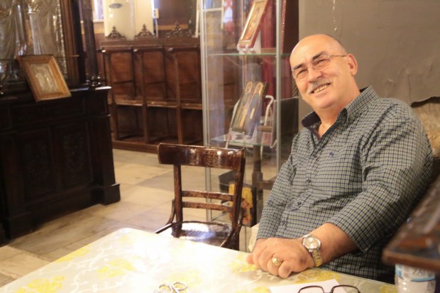 Athens my friend in the church