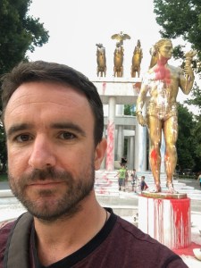 color revolution in Skopje