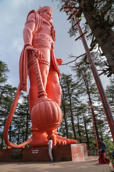Hanuman above Shimla