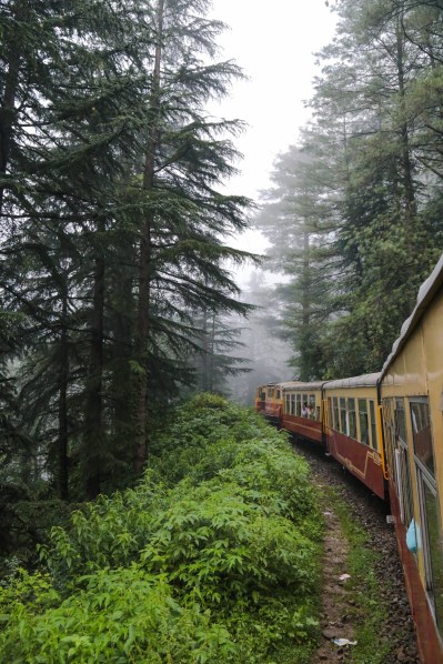 Train from Kalka to Shimla