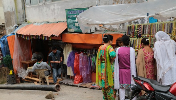 Dharamsala street shopping
