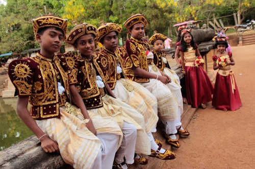 Sri Lankan wedding prep