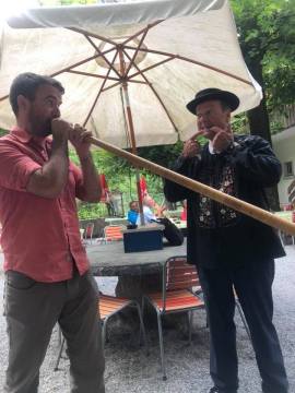 Swiss alphorn