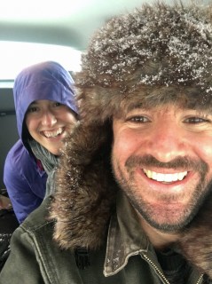 That time we hiked in Mono Lake snow