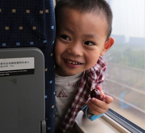 Little buddy from the train, China