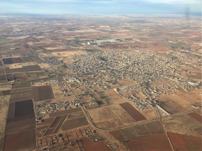 Zacatecas from the plane