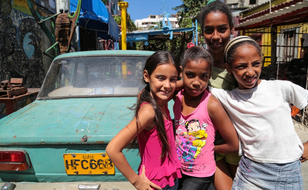 Girls in Havana, Cuba