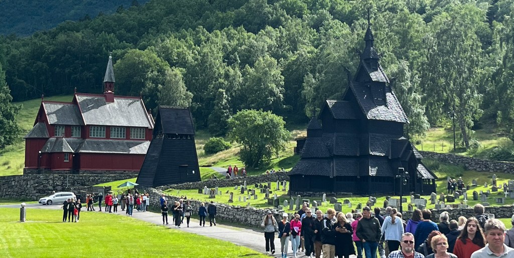 Stave church at Borgund, Norway