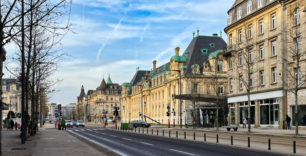 Luxembourg City looks a lot like Paris, without the Parisians