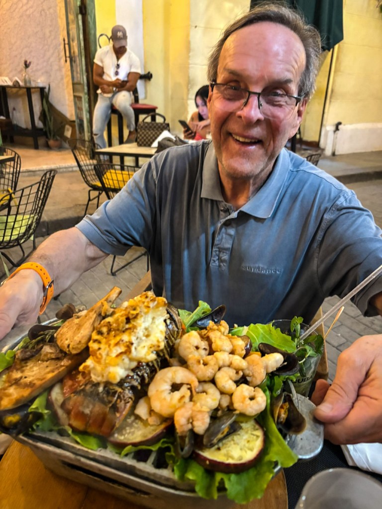 Seafood special in Havana, Cuba